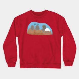 Mountain out of a molehill Crewneck Sweatshirt